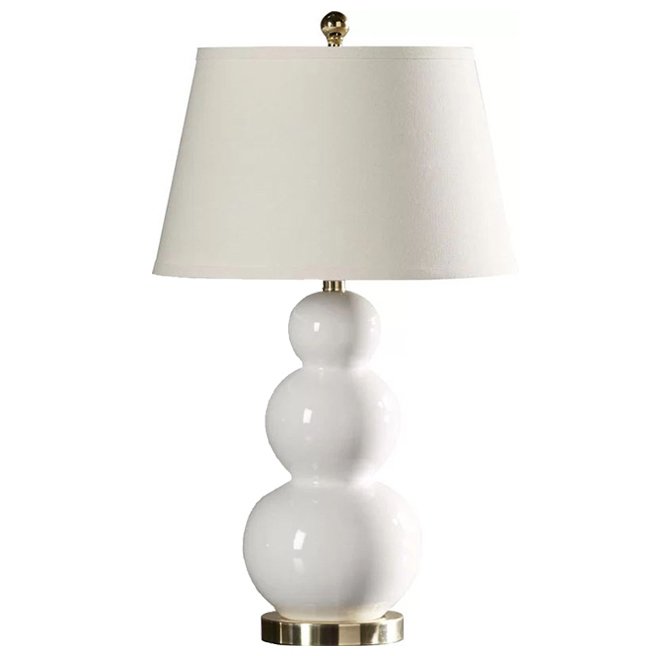 Настольная лампа Gourd Lamp Белый Настольная лампа Gourd Lamp Белый в Орле | Loft Concept