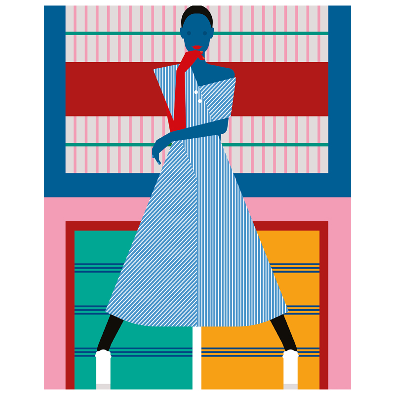 Постер Geometric Woman Мульти Постер Geometric Woman Мульти в Орле | Loft Concept
