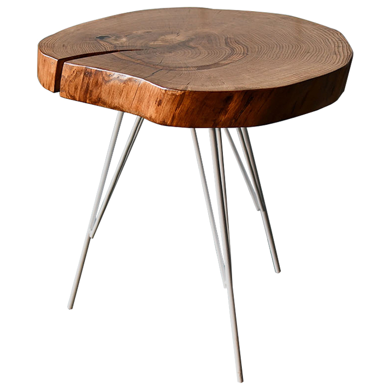 Кофейный стол Edmonds Industrial Metal Rust Coffee Table Белый Коричневый Кофейный стол Edmonds Industrial Metal Rust Coffee Table Белый Коричневый в Орле | Loft Concept
