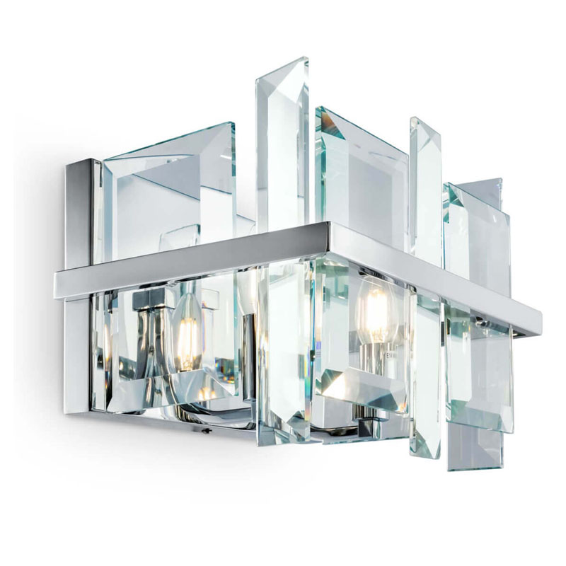 Бра Harlow Crystal Round chrome Хром Бра Harlow Crystal Round chrome Хром в Орле | Loft Concept