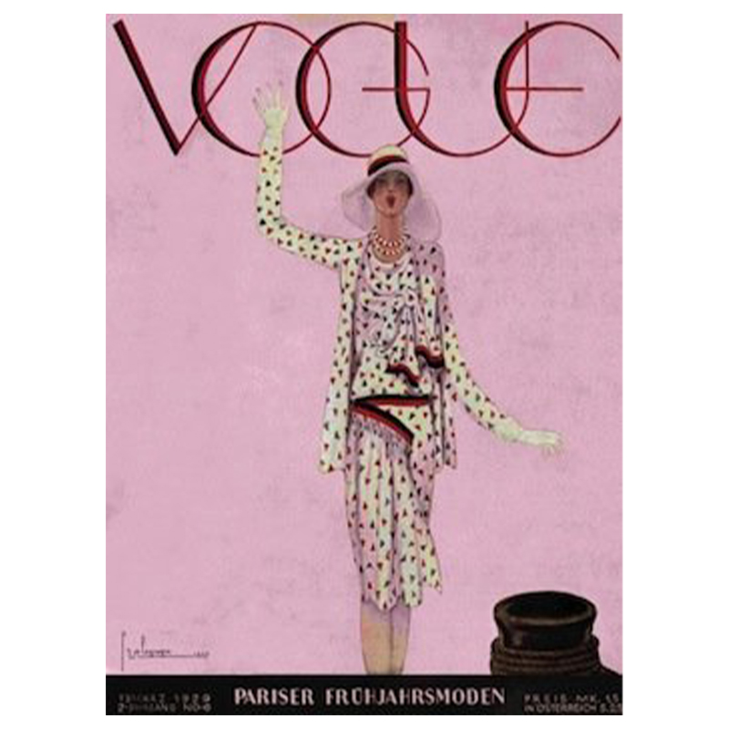Постер Vogue Cover 1929 March  в Орле | Loft Concept 