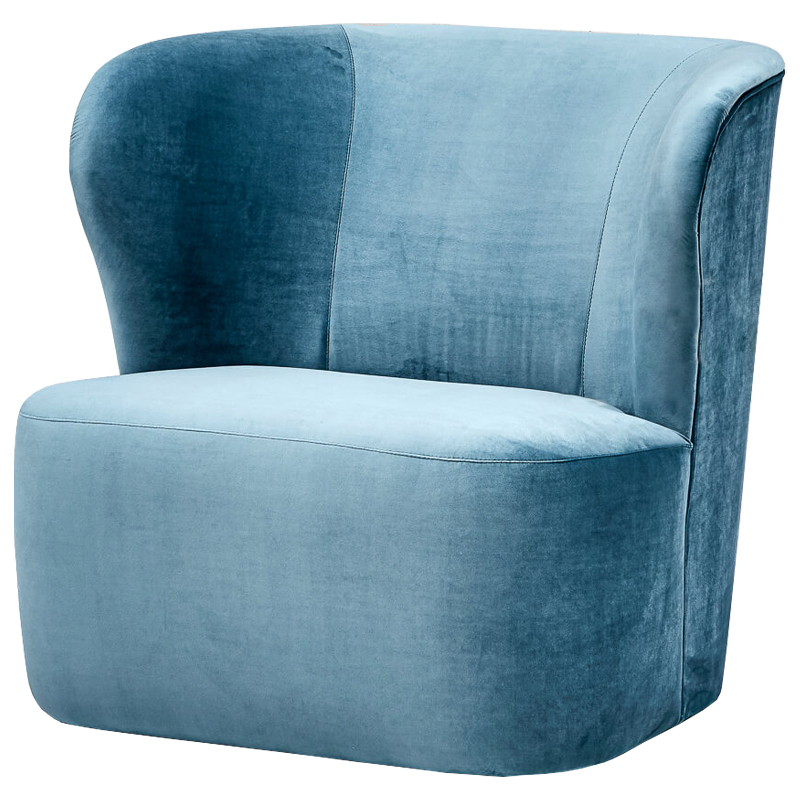 Кресло Hortense Chair Blue Голубой Кресло Hortense Chair Blue Голубой в Орле | Loft Concept