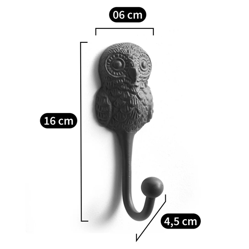 Настенный крючок в виде совы Owl Wall Hook Blue Настенный крючок в виде совы Owl Wall Hook Blue в Орле