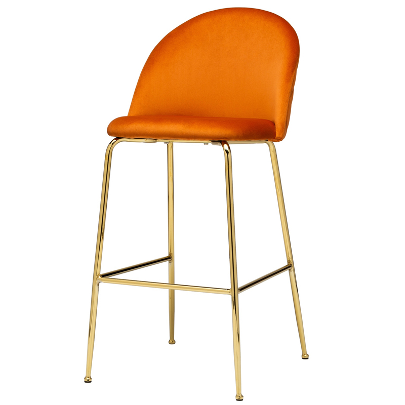 Барный стул Vendramin Bar Stool terracotta Терракотовый Глянцевое золото Барный стул Vendramin Bar Stool terracotta Терракотовый Глянцевое золото в Орле | Loft Concept