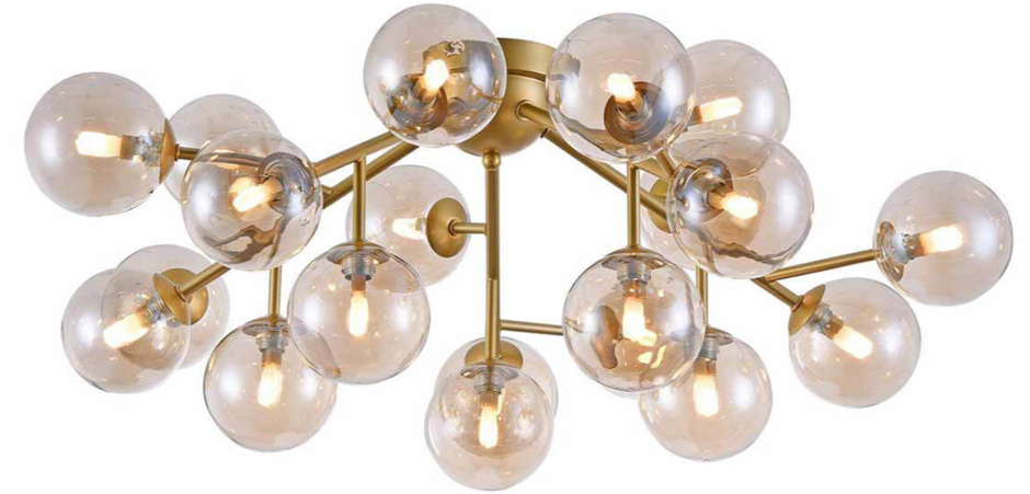 Потолочный Светильник Berries Chandelier Amber 75 Потолочный Светильник Berries Chandelier Amber 75 - Loft-Concept в Орле
