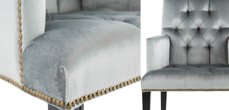 Стул с подлокотниками Parisian Сhic Silver Стул с подлокотниками Parisian Сhic Silver - Loft-Concept в Орле