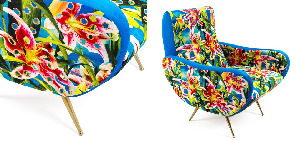 Кресло Seletti Armchair Flowers with holes Кресло Seletti Armchair Flowers with holes - Loft-Concept в Орле