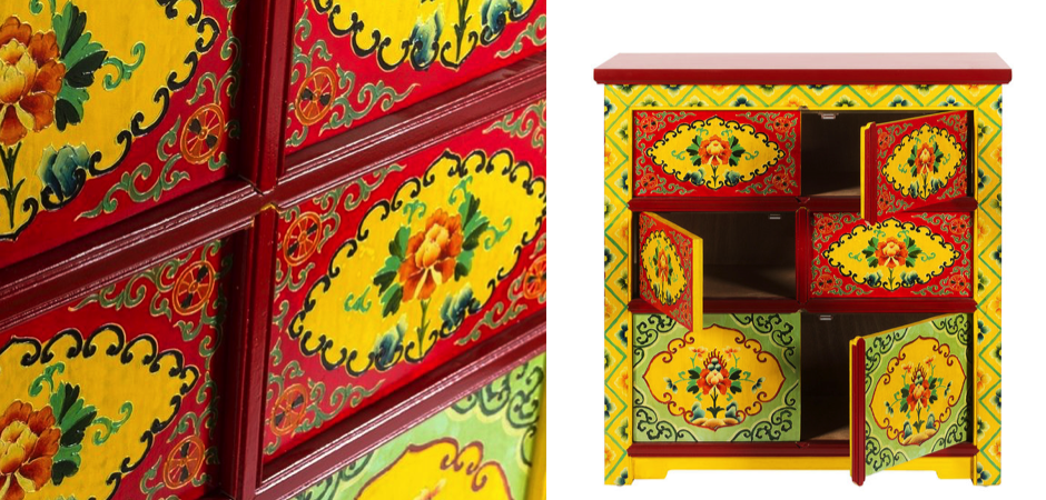 Комод в китайском стиле Chinese Multicolor Комод в китайском стиле Chinese Multicolor - Loft-Concept в Орле