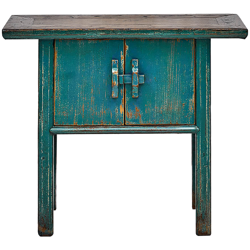 Тумба Unner Chinoiserie Nightstand Бирюзовый Тумба Unner Chinoiserie Nightstand Бирюзовый в Орле | Loft Concept