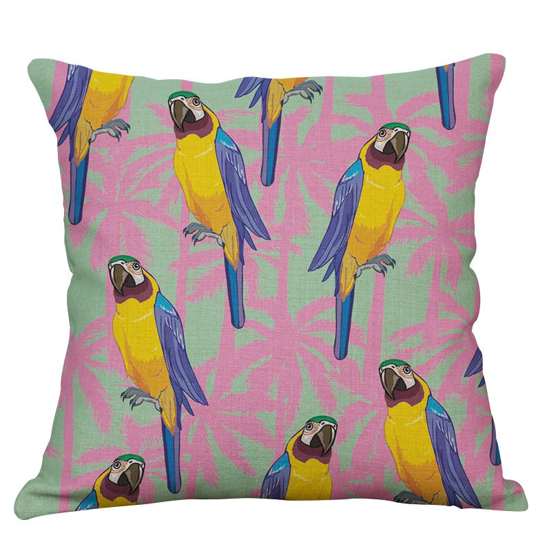 Декоративная подушка Parrots Мульти Декоративная подушка Parrots Мульти в Орле | Loft Concept