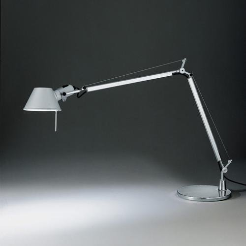 Настольная лампа Tolomeo Tavolo Nero Белый Хром Настольная лампа Tolomeo Tavolo Nero Белый Хром в Орле | Loft Concept
