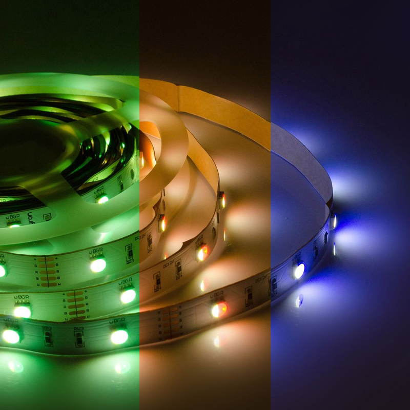 Светодиодная лента 7,2W/m 30LED/m 5050SMD разноцветная 5М Белый Светодиодная лента 7,2W/m 30LED/m 5050SMD разноцветная 5М Белый в Орле | Loft Concept