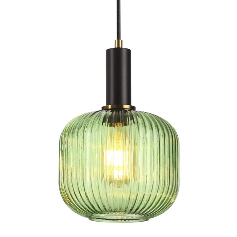 Подвесной светильник Ferm Living chinese lantern Green Прозрачный зеленый Черный Подвесной светильник Ferm Living chinese lantern Green Прозрачный зеленый Черный в Орле | Loft Concept