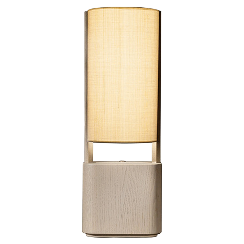 Настольная лампа Raulf Table Lamp Бежевый Белый Настольная лампа Raulf Table Lamp Бежевый Белый в Орле | Loft Concept