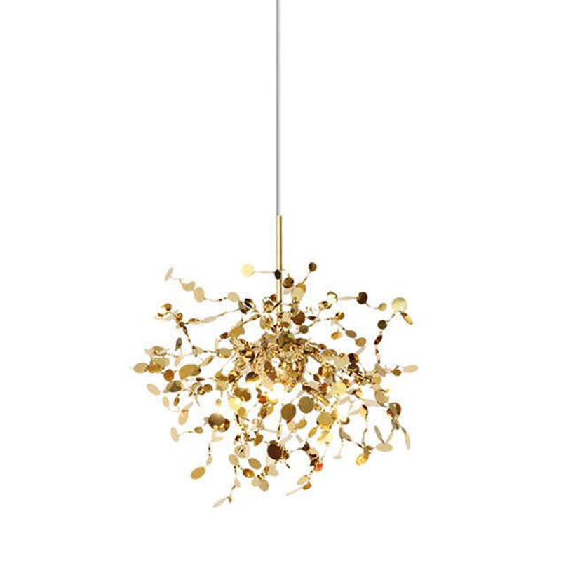 Люстра Terzani Argent Suspension Gold Pendant lamp 50 Золотой Люстра Terzani Argent Suspension Gold Pendant lamp 50 Золотой в Орле | Loft Concept