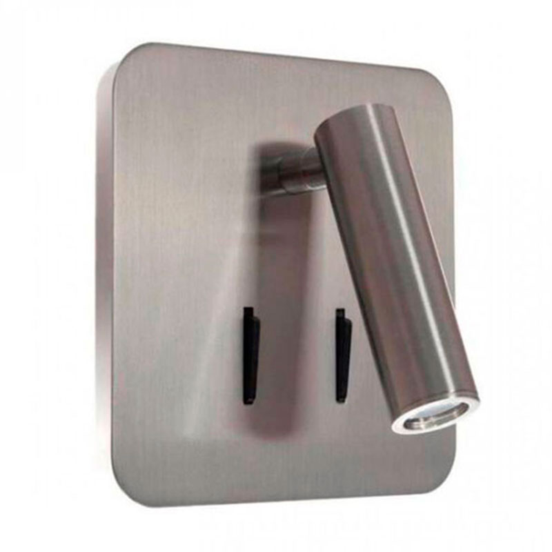 Бра Chelsom WALL LED DOCK Silver Square Серебряный Бра Chelsom WALL LED DOCK Silver Square Серебряный в Орле | Loft Concept