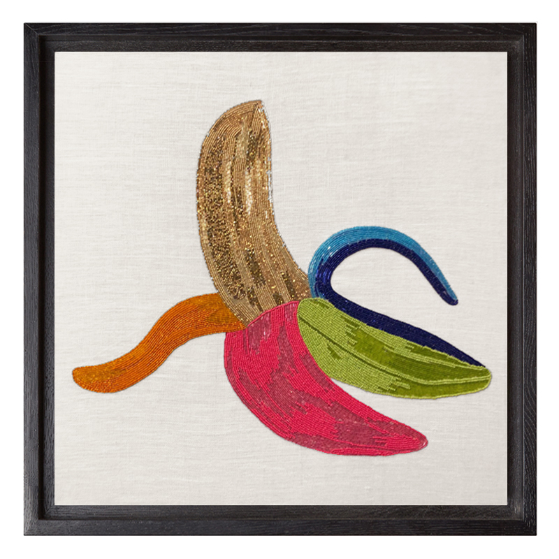 Панно Jonathan Adler BANANA BEADED WALL ART Мульти Панно Jonathan Adler BANANA BEADED WALL ART Мульти в Орле | Loft Concept