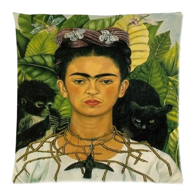 Декоративная подушка Frida Kahlo 2 Декоративная подушка Frida Kahlo 2 в Орле | Loft Concept