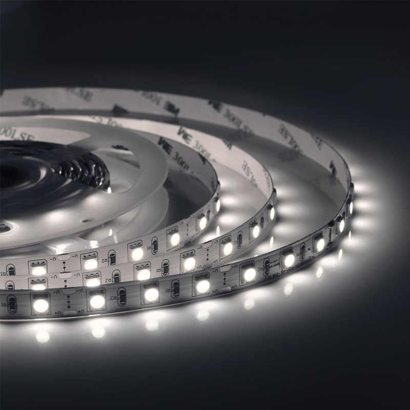 Комплект светодиодной ленты 14,4W/m 60LED/m 5050SMD холодный белый Белый Комплект светодиодной ленты 14,4W/m 60LED/m 5050SMD холодный белый Белый в Орле | Loft Concept