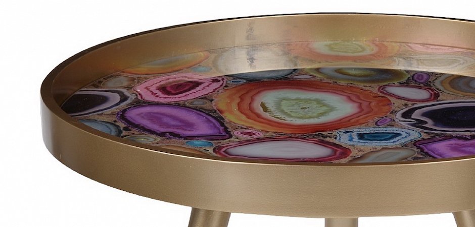 Журнальный стол Purple agate Журнальный стол Purple agate - Loft-Concept в Орле