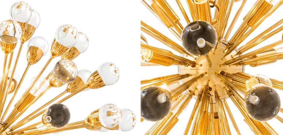 Люстра Chandelier Antares L Gold Люстра Chandelier Antares L Gold - Loft-Concept в Орле