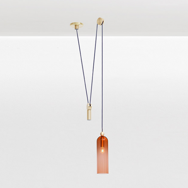 Подвесной светильник Shape up Pendant Pulledout Латунь Подвесной светильник Shape up Pendant Pulledout Латунь в Орле | Loft Concept