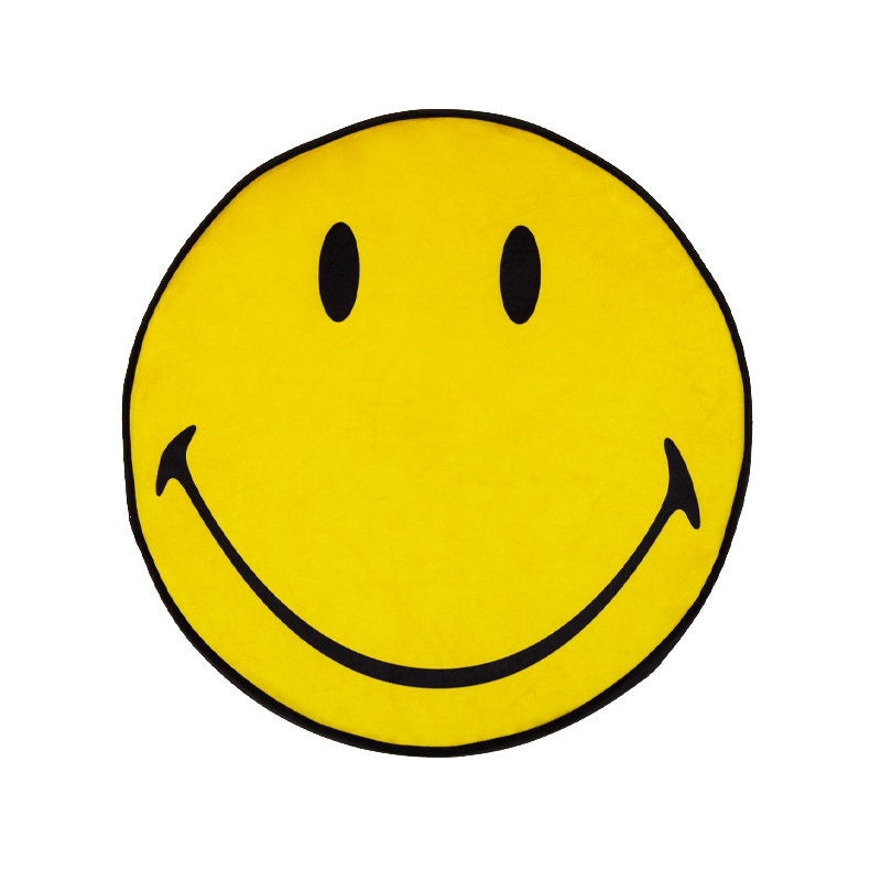 Подушка Seletti Classic Smiley Желтый Черный Подушка Seletti Classic Smiley Желтый Черный в Орле | Loft Concept