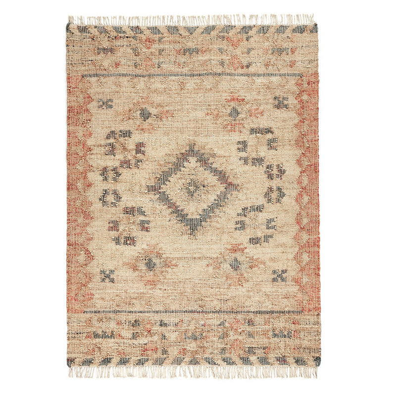 Ковер Carpet with Ornaments & Fringe Мульти Ковер Carpet with Ornaments & Fringe Мульти в Орле | Loft Concept