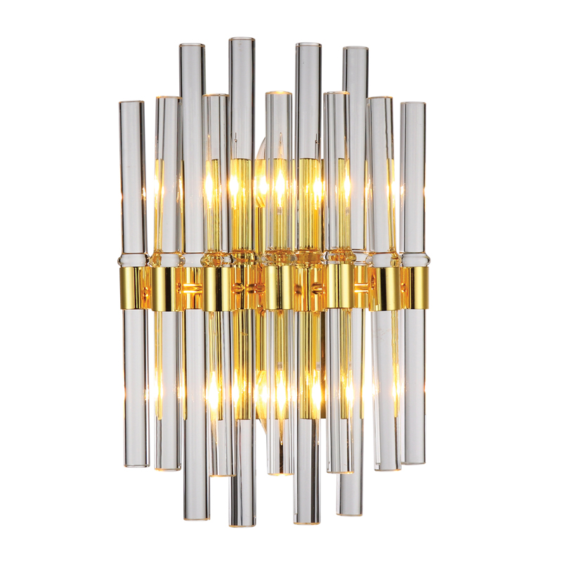 Бра Luxxu Sconce Глянцевое золото Прозрачный Бра Luxxu Sconce Глянцевое золото Прозрачный в Орле | Loft Concept