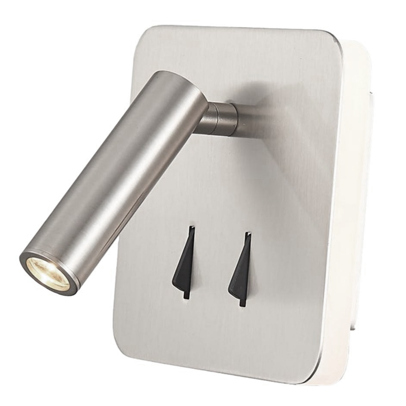Настенный спот Nickel Square Spot Wall Lamp Никель Настенный спот Nickel Square Spot Wall Lamp Никель в Орле | Loft Concept