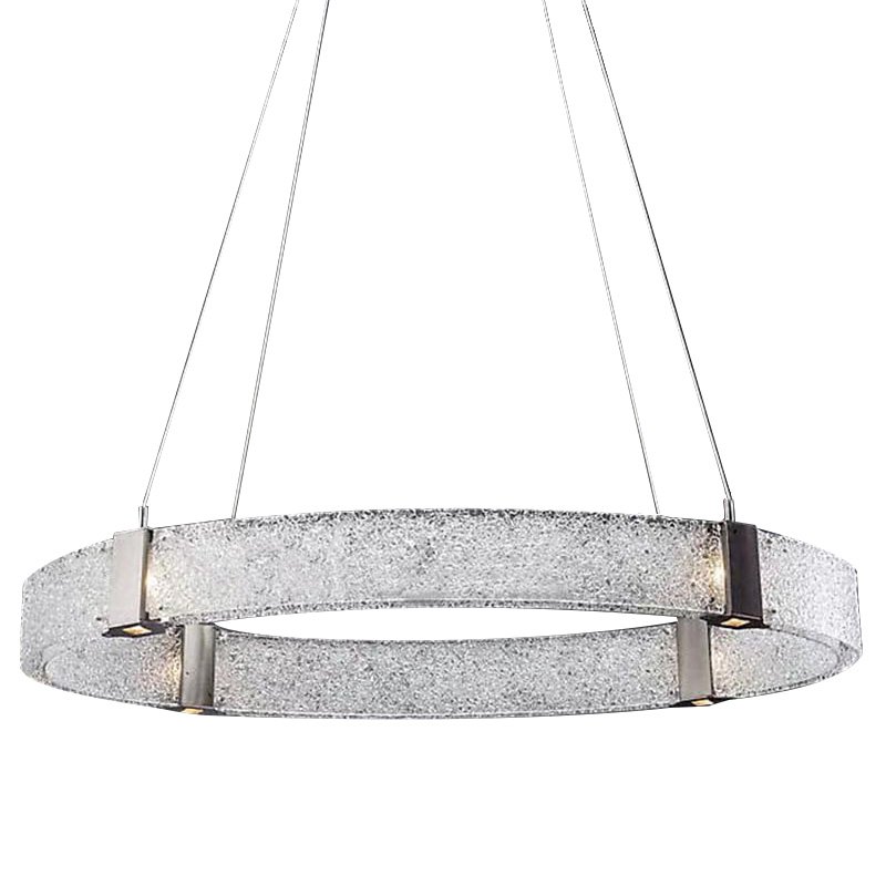 Люстра Parallel Oval LED Chandelier Никель Белый Люстра Parallel Oval LED Chandelier Никель Белый в Орле | Loft Concept
