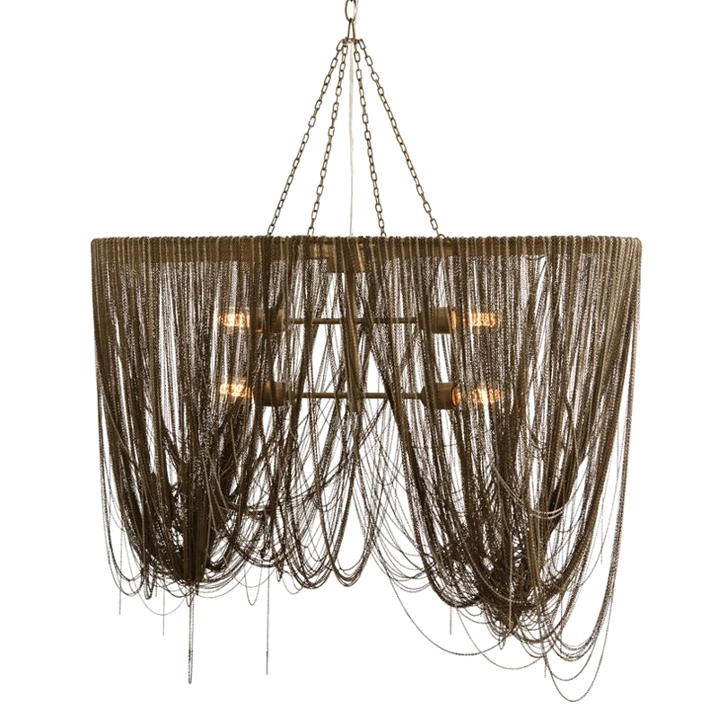 Люстра Arteriors LAYLA PENDANT Золотой Серебряный в Орле | Loft Concept 