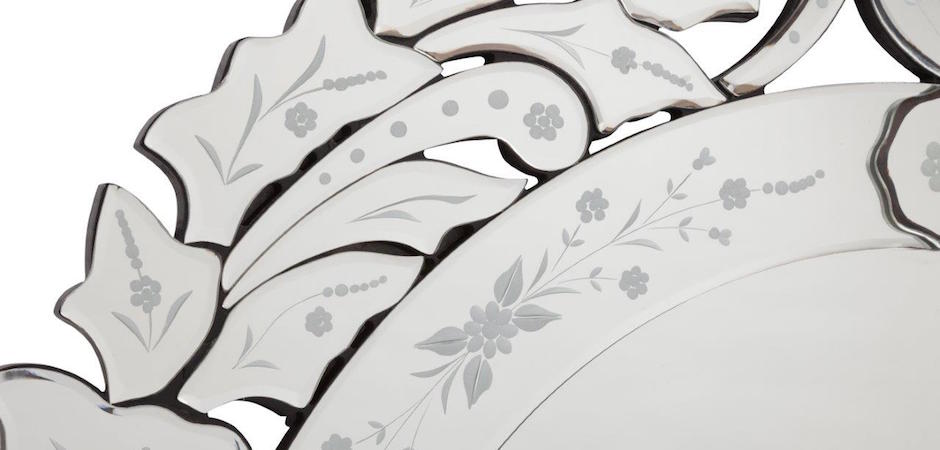 Зеркало Silver Plate Venetian Mirror Зеркало Silver Plate Venetian Mirror - Loft-Concept в Орле
