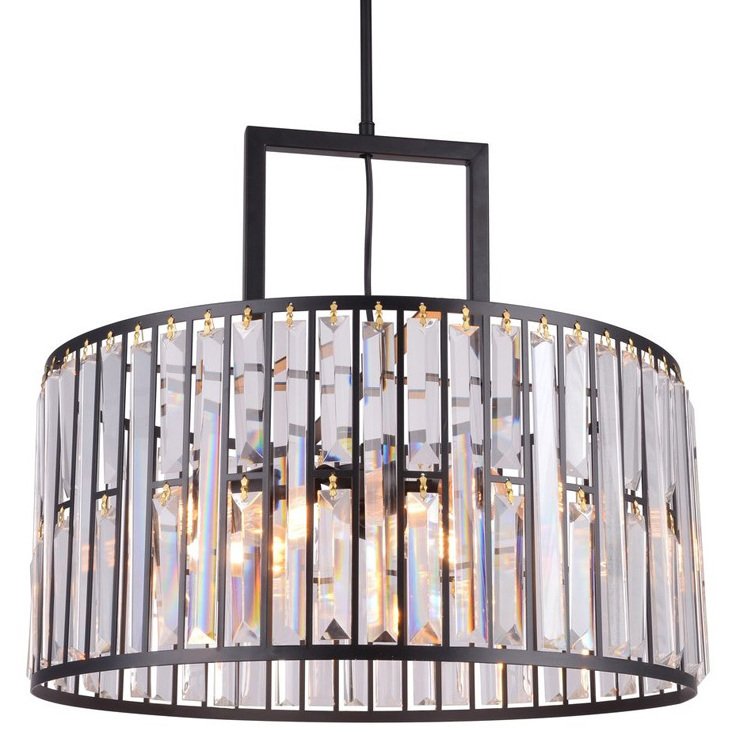 Люстра RH 1920S Odeon Round 48 Черный Люстра RH 1920S Odeon Round 48 Черный в Орле | Loft Concept