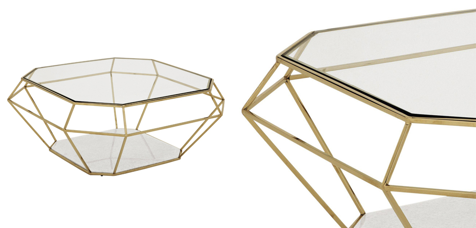 Кофейный стол Eichholtz Coffee Table Asscher Кофейный стол Eichholtz Coffee Table Asscher - Loft-Concept в Орле