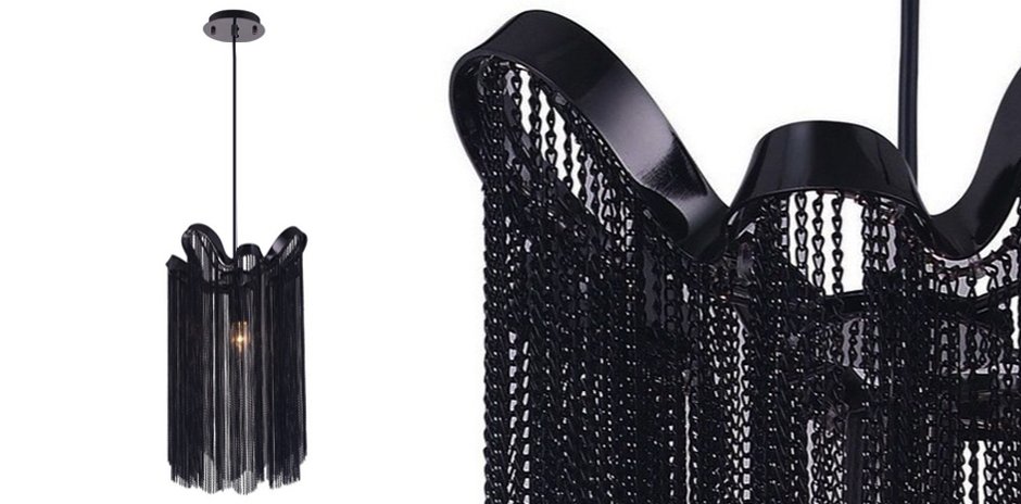 Подвесной светильник Atlantis Chain Black Подвесной светильник Atlantis Chain Black - Loft-Concept в Орле