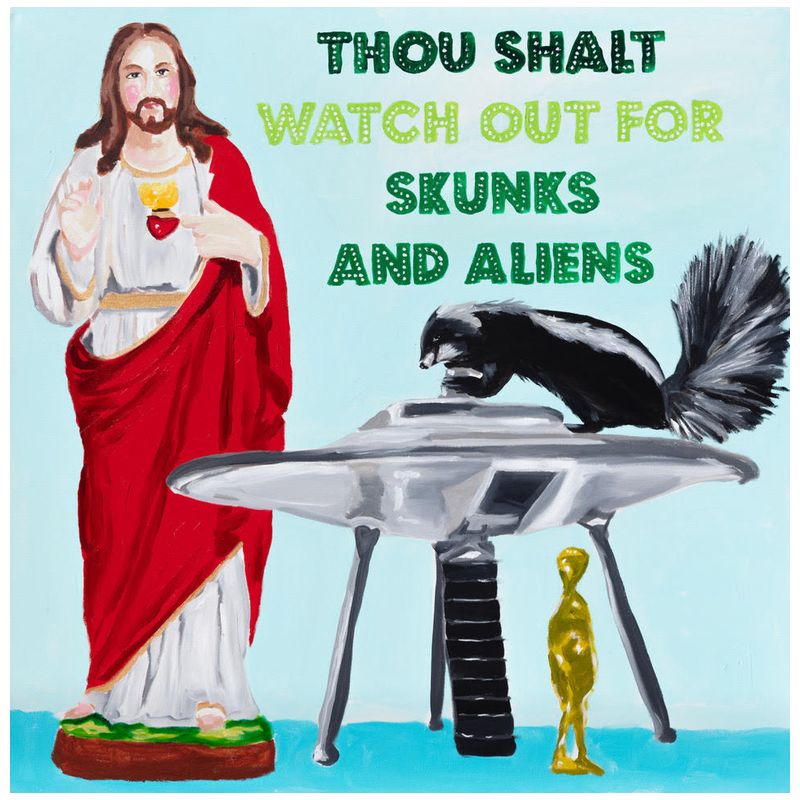 Картина Thou Shalt Watch Out for Skunks and Aliens Мульти в Орле | Loft Concept 