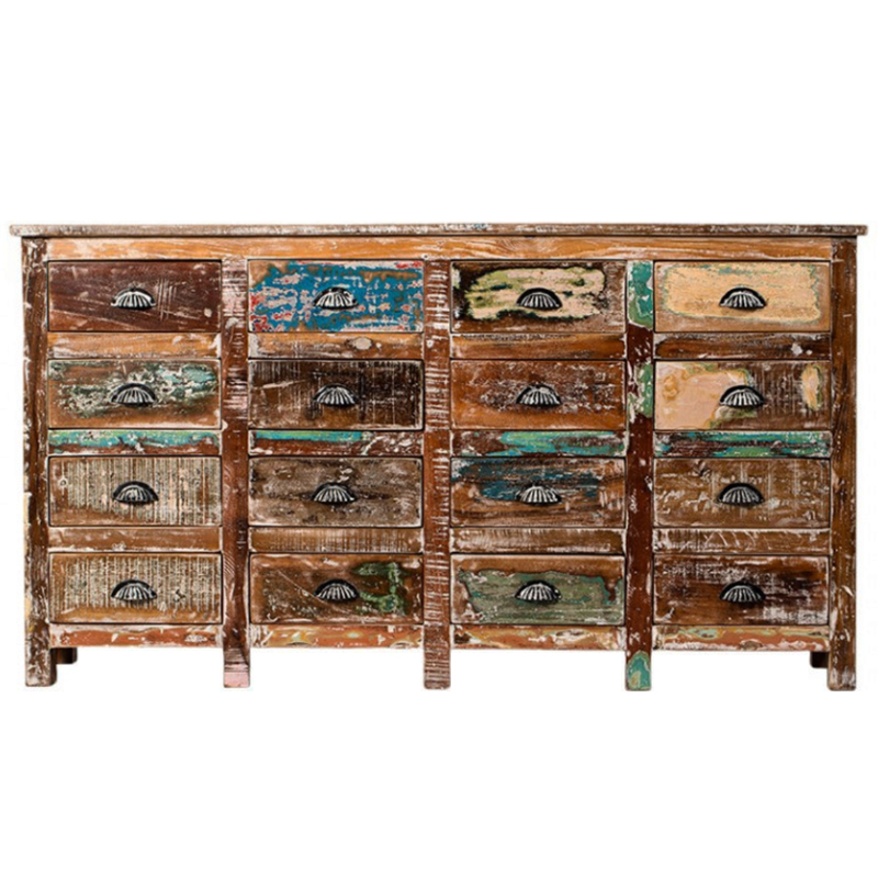 Комод под старину 16 ящиков в стиле Лофт Antique Wood 16 boxes Мульти Комод под старину 16 ящиков в стиле Лофт Antique Wood 16 boxes Мульти в Орле | Loft Concept