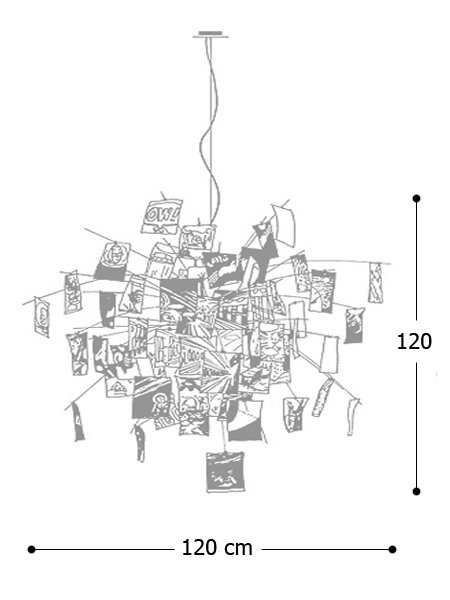 Светильник Zettel Z 5 Ingo Maurer text в Орле