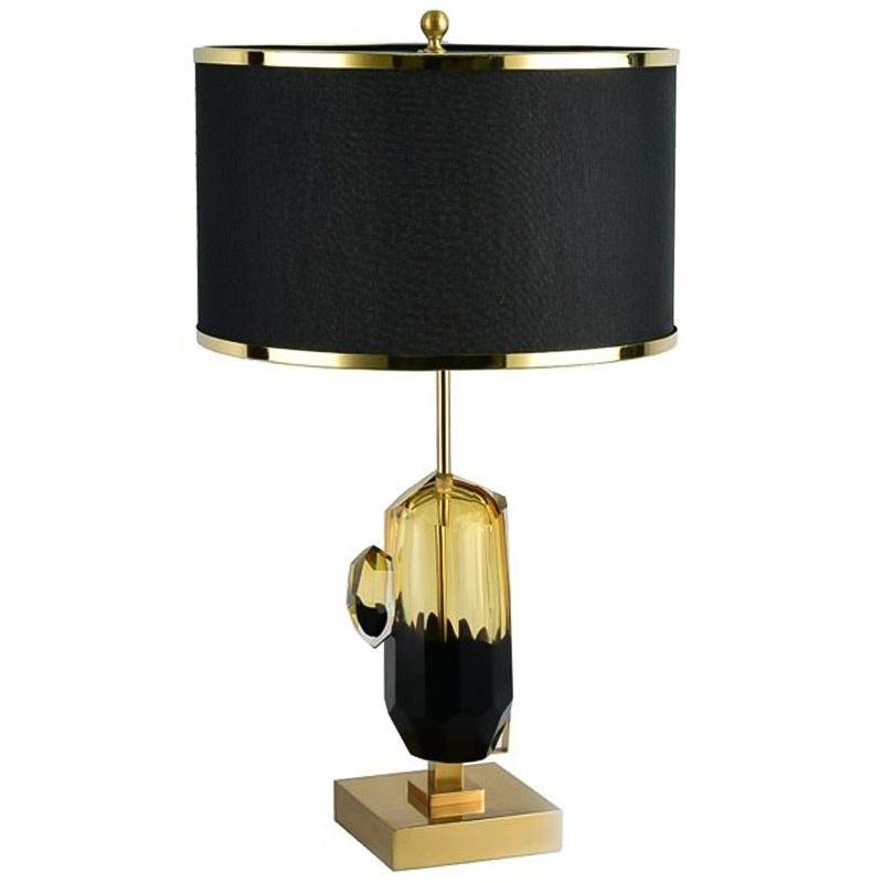 Дизайнерский настольный светильник Luxery Table Lamp Черный Золотой Дизайнерский настольный светильник Luxery Table Lamp Черный Золотой в Орле | Loft Concept