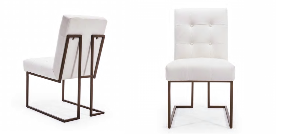 Стул обеденный Burleigh Dining Chair Pearl Iron Стул обеденный Burleigh Dining Chair Pearl Iron - Loft-Concept в Орле