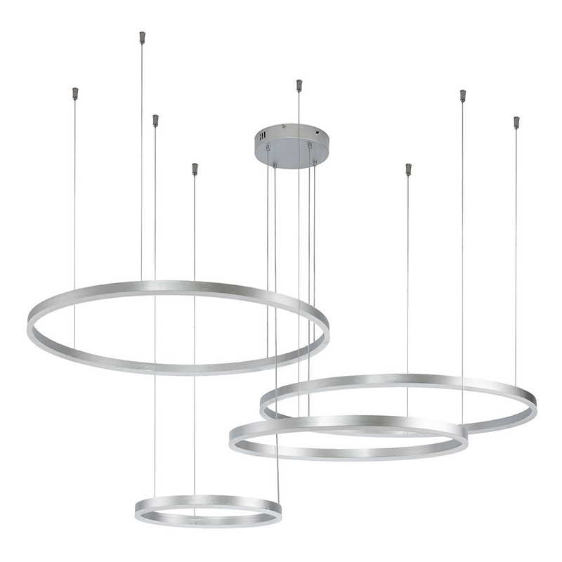 Подвесной светильник Neo Circles Silver Серебряный в Орле | Loft Concept 