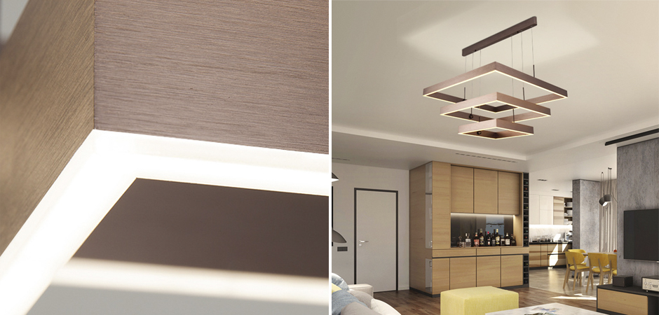Люстра Ribbon Squares Chandelier Люстра Ribbon Squares Chandelier - Loft-Concept в Орле