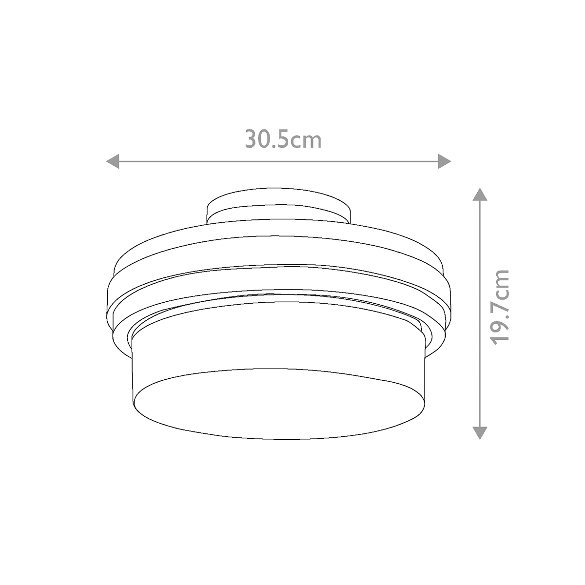 Потолочный светильник с прозрачным стеклянным плафоном с эффектом пузырьков Kichler в Орле
