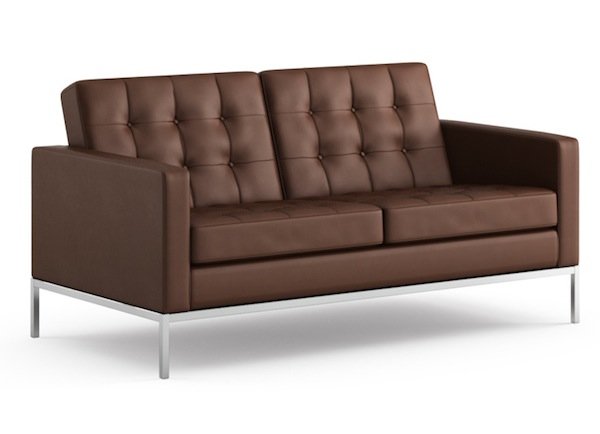 Диван Florence Knoll Settee Темно-синий Серый Оранжевый Черный Белый Зеленый Коричневый Красный Диван Florence Knoll Settee Темно-синий Серый Оранжевый Черный Белый Зеленый Коричневый Красный в Орле | Loft Concept