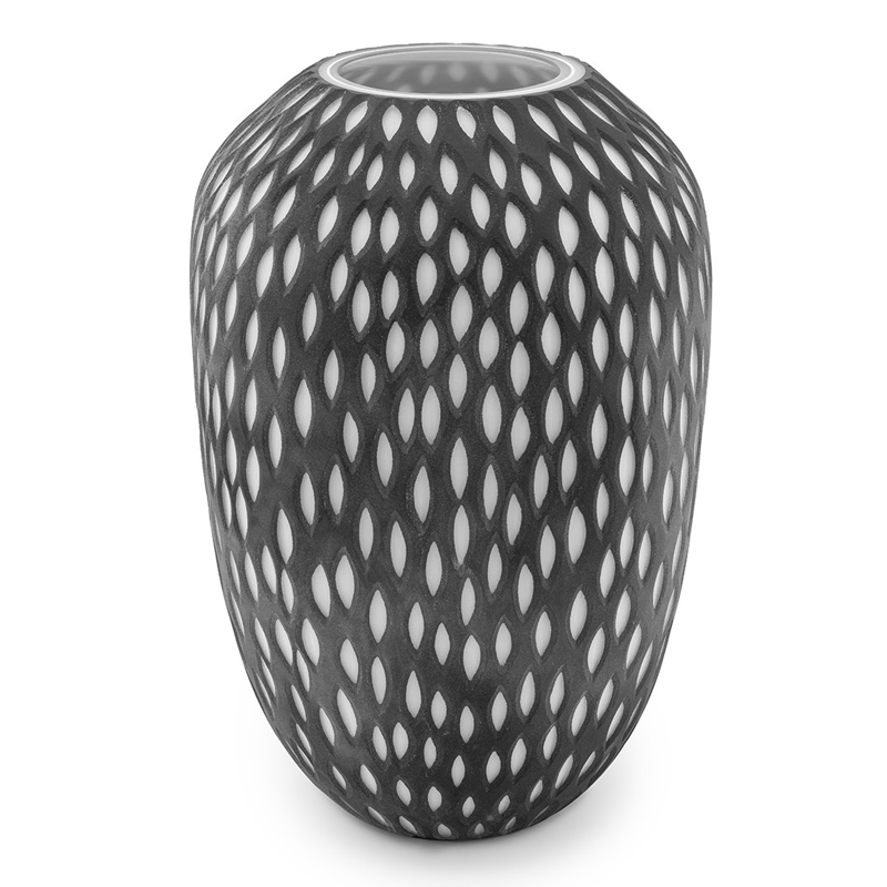 Ваза VASE POIS Черно-белый Ваза VASE POIS Черно-белый в Орле | Loft Concept
