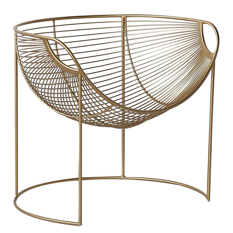 Стул Rods sphere gold матовое золото Стул Rods sphere gold матовое золото в Орле | Loft Concept