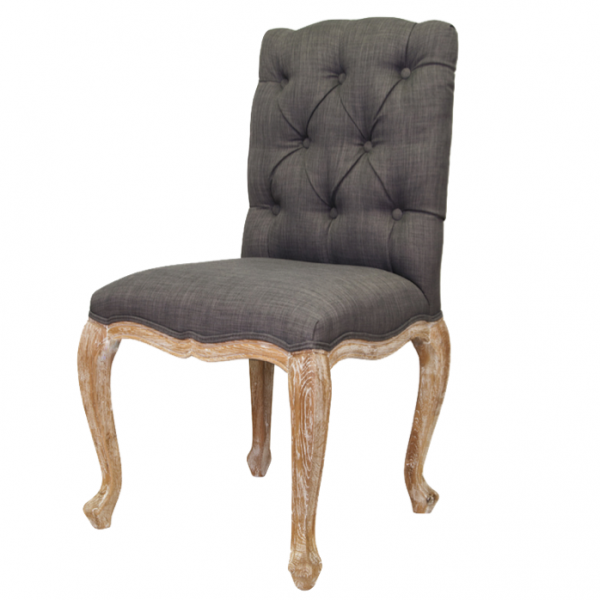 Стул French chairs Provence Norman Grey Chair Серый Бежевый в Орле | Loft Concept 