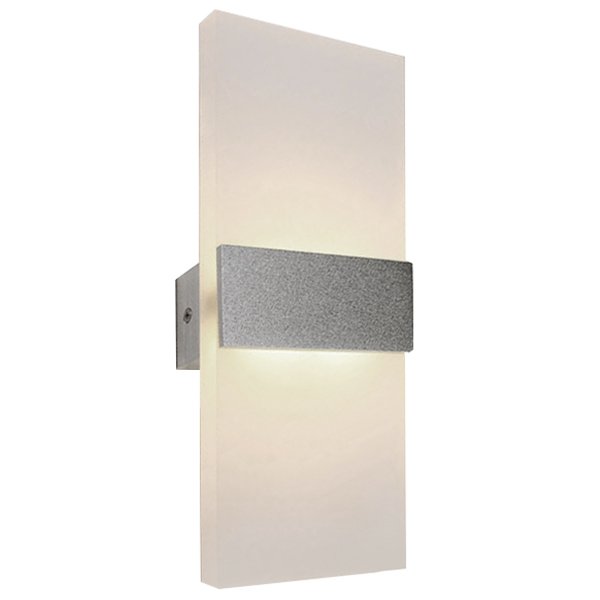 Бра Road Wall Light Silver Серебряный Прозрачный белый Бра Road Wall Light Silver Серебряный Прозрачный белый в Орле | Loft Concept