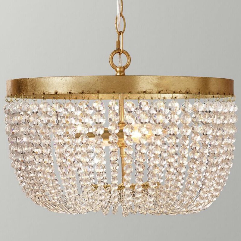 Люстра Crystalline Chandelier Латунь Люстра Crystalline Chandelier Латунь в Орле | Loft Concept